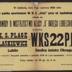 Od szmacianej piłki do mistrza okręgu. Początki piłki nożnej w Lublinie